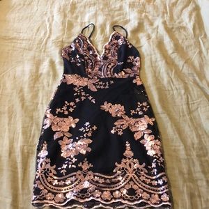 Size S sequin mini dress
